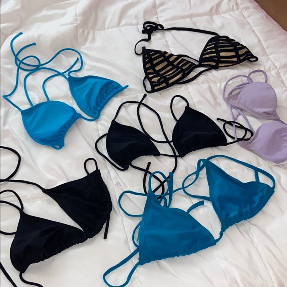 5 different triangle tops